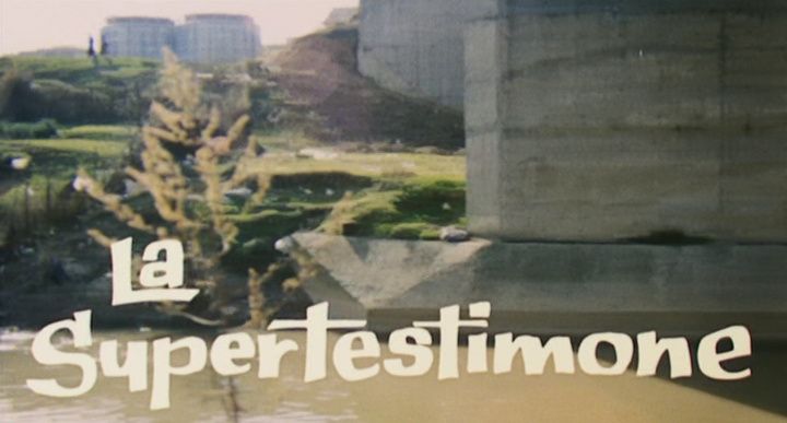 Title screen of La supertestimone