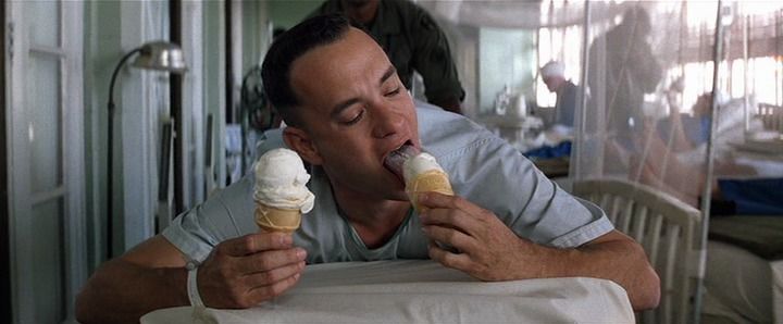 Shot from Forrest Gump