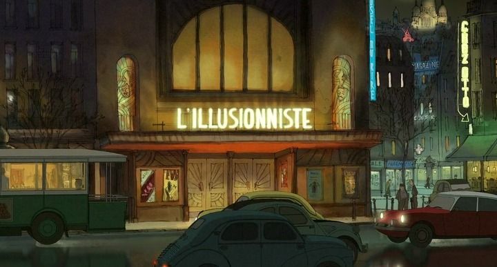 Title screen of L'illusionniste