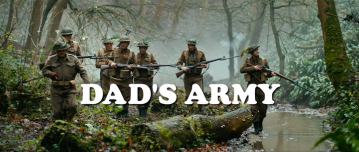 Title screen of Dad's Army