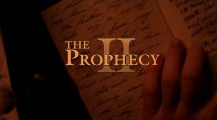 Title screen of The Prophecy II