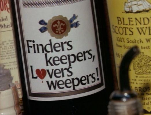Title screen of Finders Keepers, Lovers Weepers!