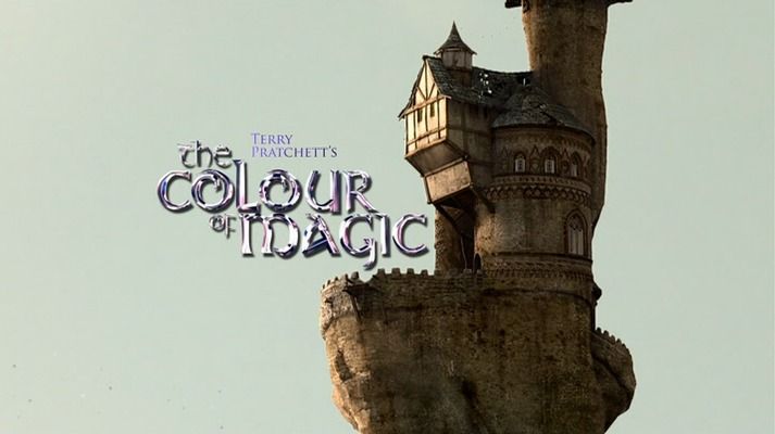 Title screen of The Colour of Magic