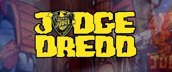 Title screen of Judge Dredd