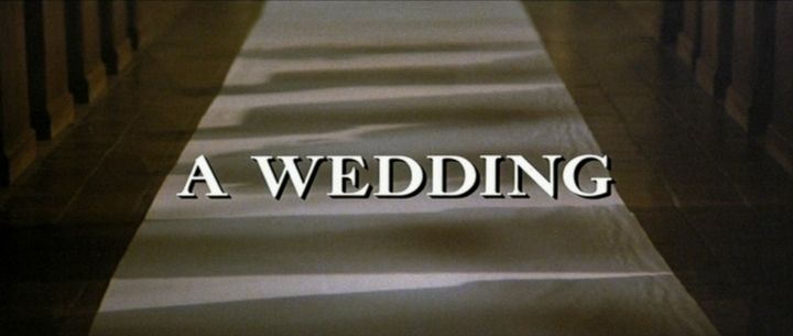 Title screen of A Wedding