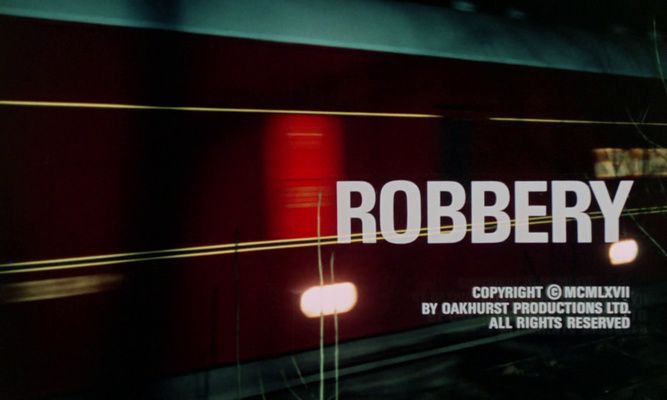 Title screen of Robbery