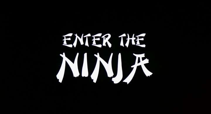 Title screen of Enter the Ninja