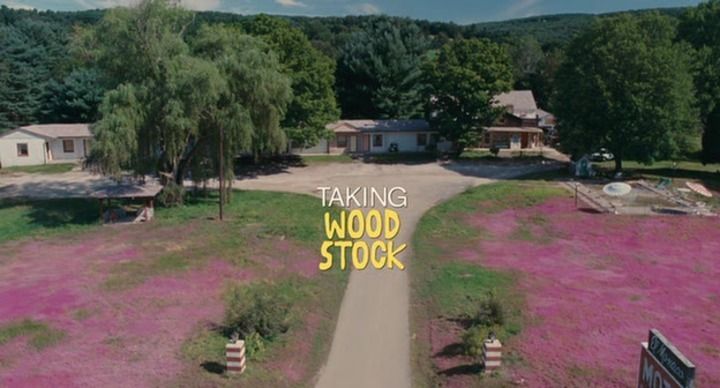 Title screen of Taking Woodstock