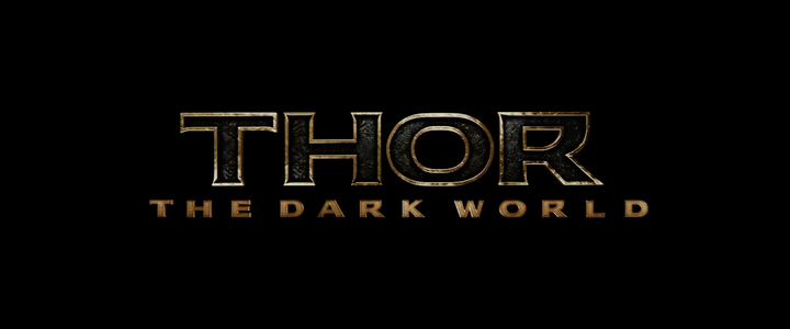 Title screen of Thor: The Dark World
