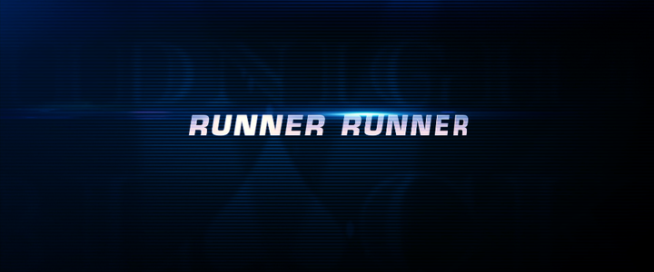 Title screen of Runner Runner
