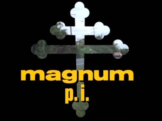 Title screen of Magnum, P.I.