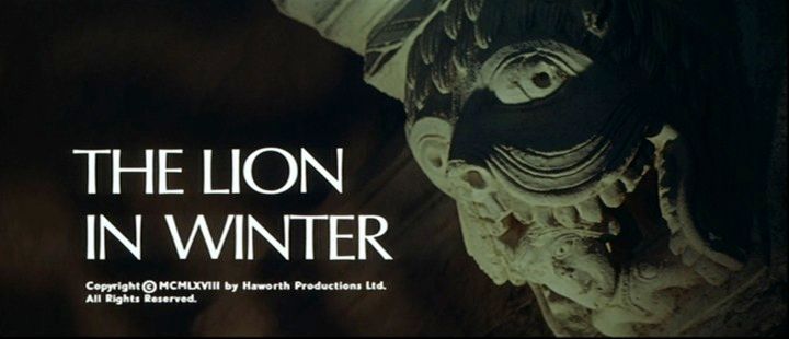 Title screen of The Lion in Winter