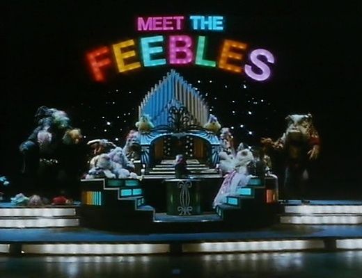 Title screen of Meet the Feebles