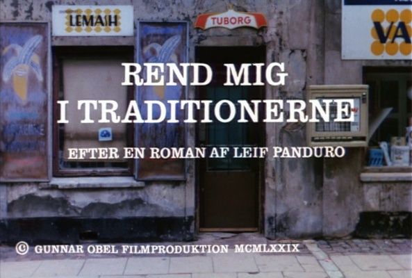 Title screen of Rend mig i traditionerne