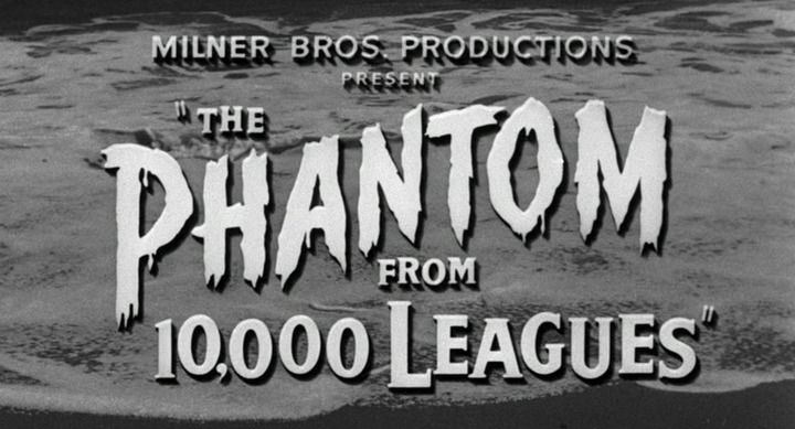 Title screen of The Phantom from 10,000 Leagues