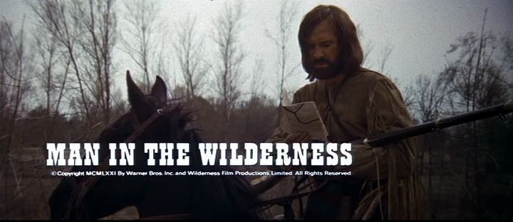 Title screen of Man in the Wilderness