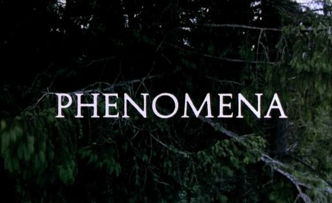 Title screen of Phenomena
