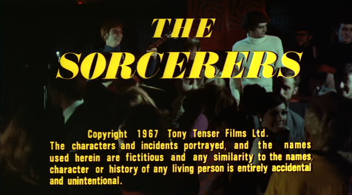Title screen of The Sorcerers