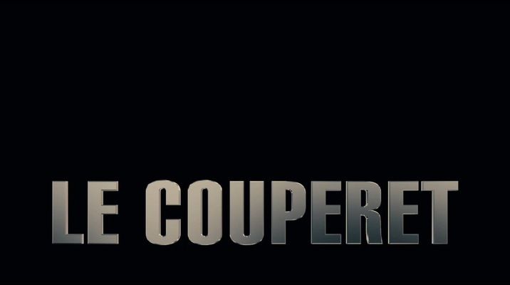 Title screen of Le couperet