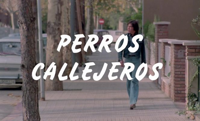 Title screen of Perros callejeros