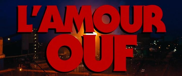 Title screen of L'Amour ouf