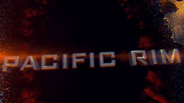 Title screen of Pacific Rim