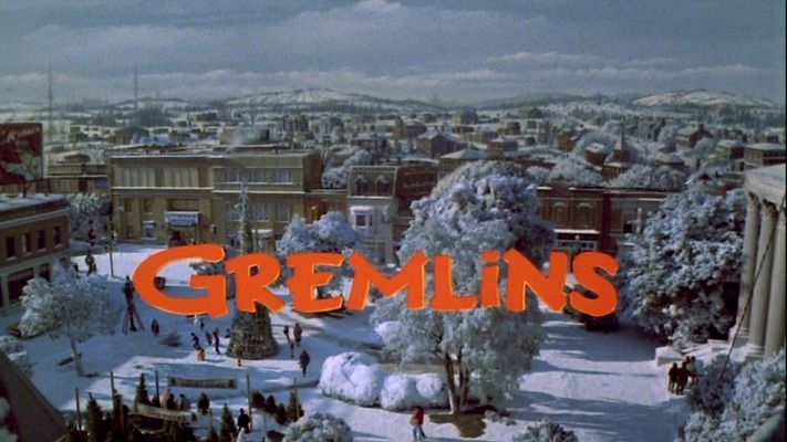 Title screen of Gremlins