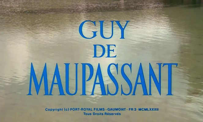 Title screen of Guy de Maupassant