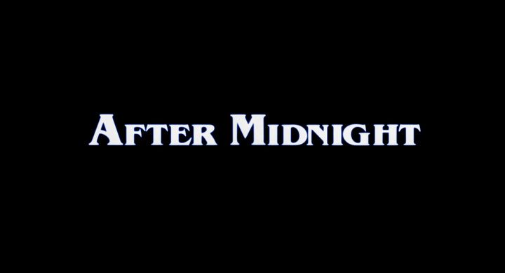 Title screen of After Midnight