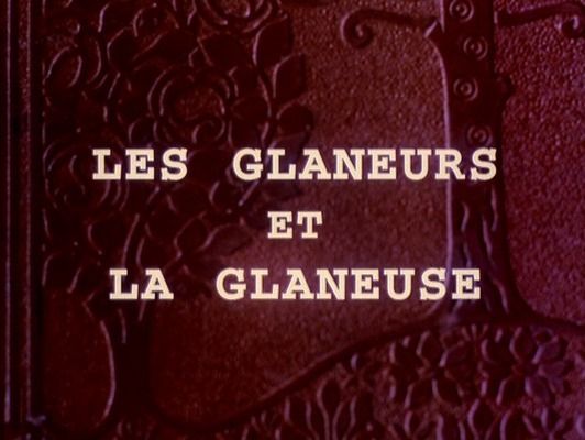 Title screen of Les glaneurs et la glaneuse