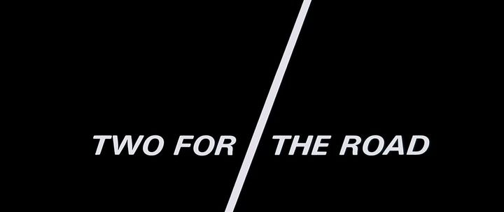 Title screen of Two for the Road