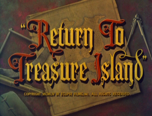 Title screen of Return to Treasure Island