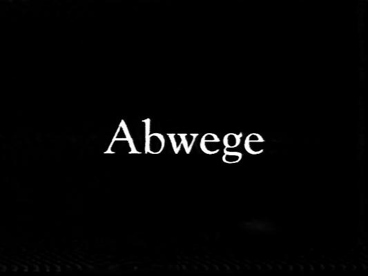 Title screen of Abwege