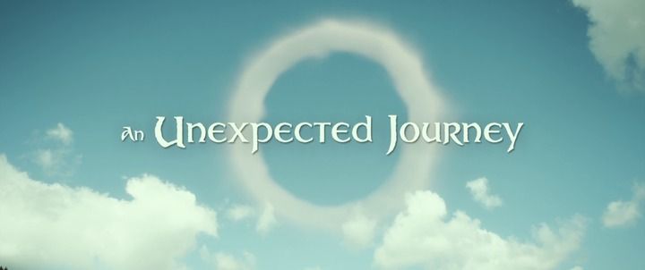 Title screen of The Hobbit: An Unexpected Journey
