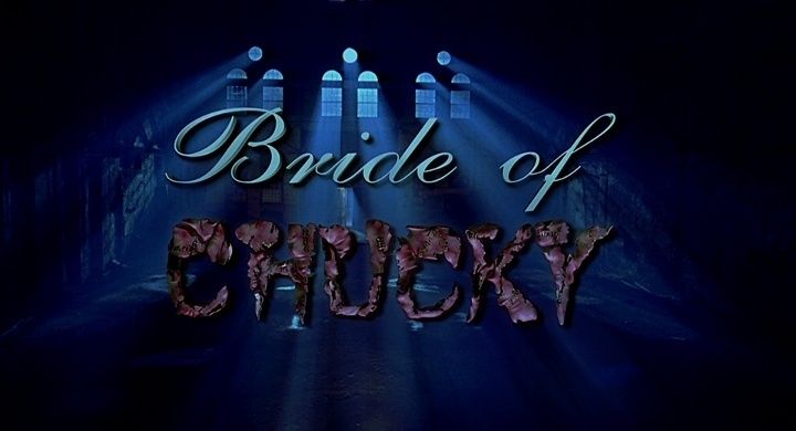 Title screen of Bride of Chucky