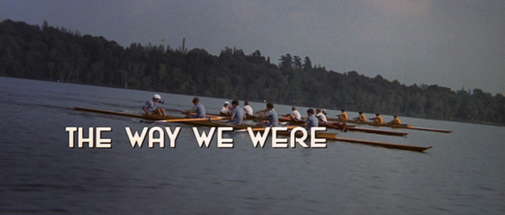 Title screen of The Way We Were