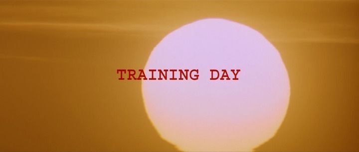 Title screen of Training Day