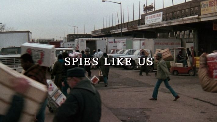 Title screen of Spies Like Us