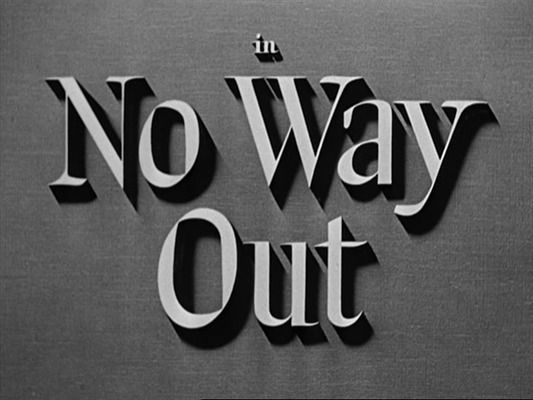 Title screen of No Way Out