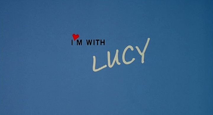 Title screen of I'm with Lucy