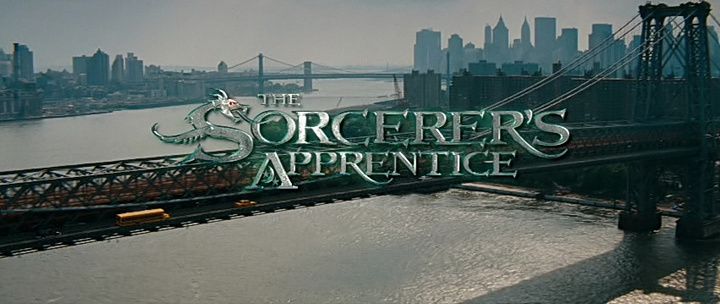 Title screen of The Sorcerer's Apprentice