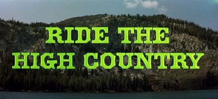 Title screen of Ride the High Country