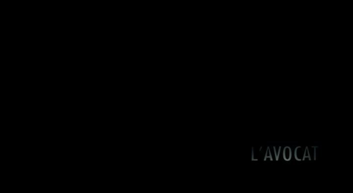 Title screen of L'avocat