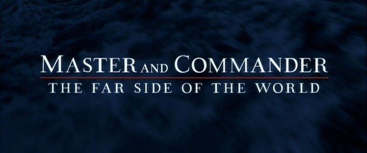 Title screen of Master and Commander: The Far Side of the World
