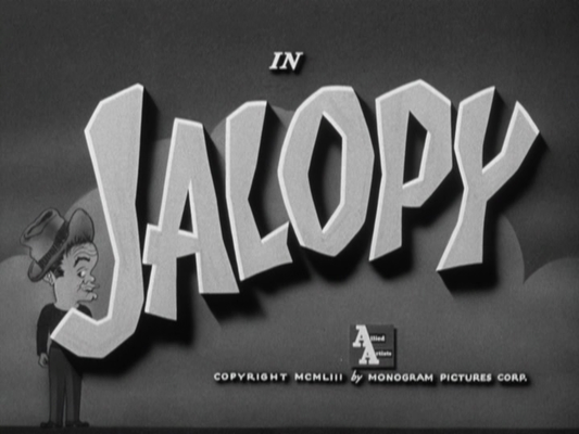 Title screen of Jalopy
