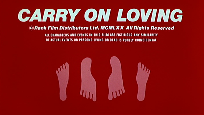 Title screen of Carry on Loving