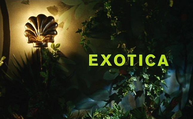 Title screen of Exotica