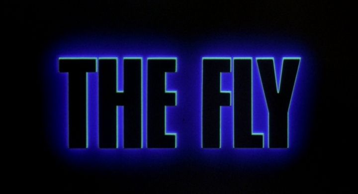 Title screen of The Fly