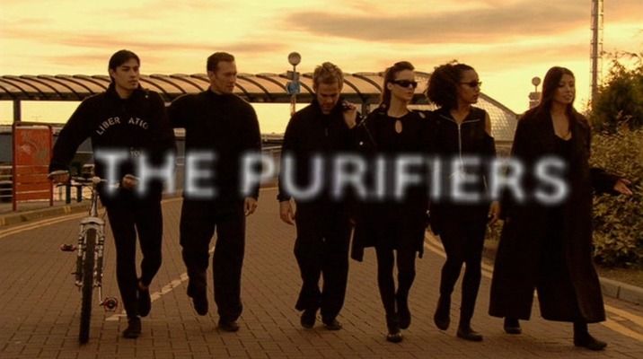 Title screen of The Purifiers