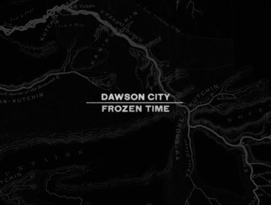 Title screen of Dawson City: Frozen Time